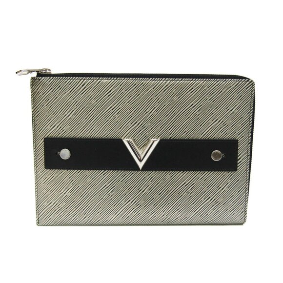 LOUIS VUITTON Black Clutch Bag - Picture 1 of 12